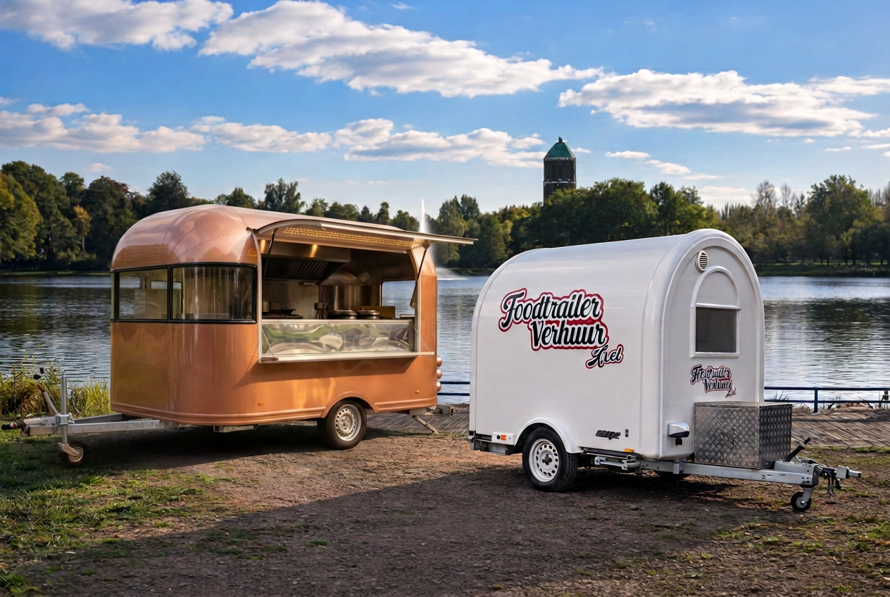 Foodtrailers aan het water