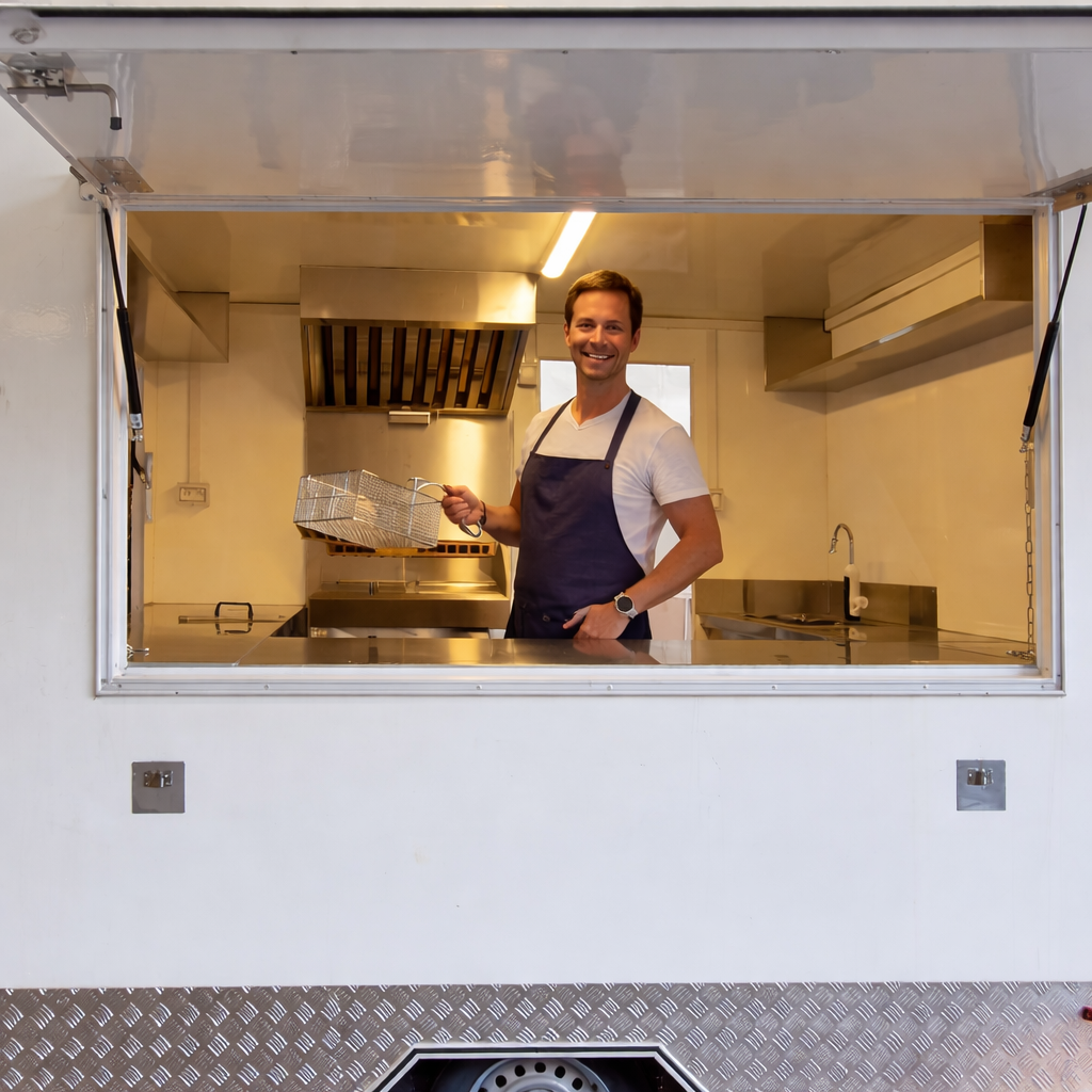 Foodtrailer op evenement